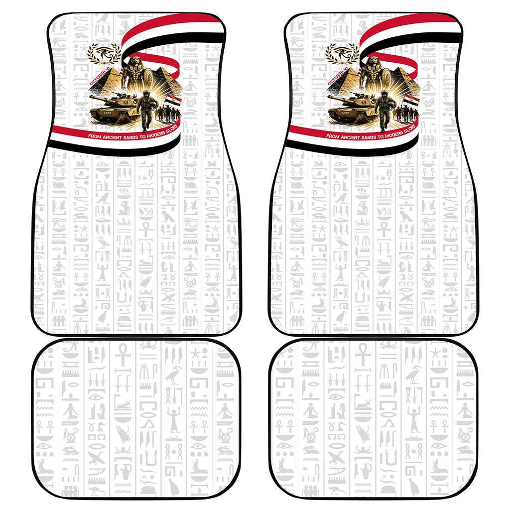 Egyptian Armed Forces Car Mats Military Pharaoh Pyramids Egyptian Hieroglyphs