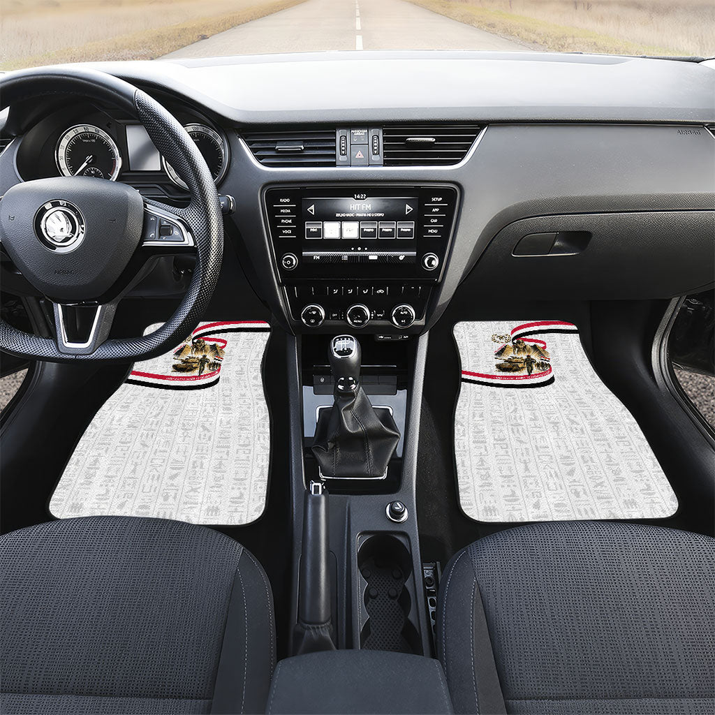 Egyptian Armed Forces Car Mats Military Pharaoh Pyramids Egyptian Hieroglyphs