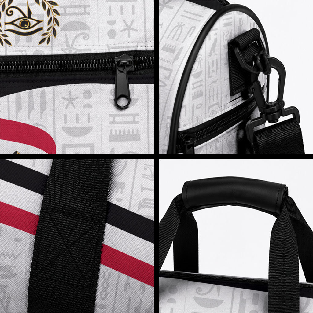 Egyptian Armed Forces Duffle Bag Military Pharaoh Pyramids Egyptian Hieroglyphs