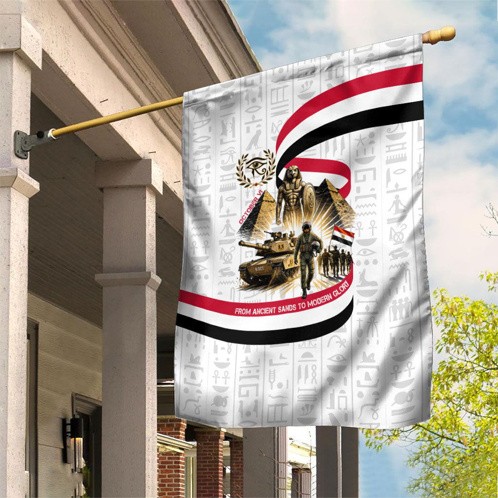Egyptian Armed Forces Garden Flag Military Pharaoh Pyramids Egyptian Hieroglyphs