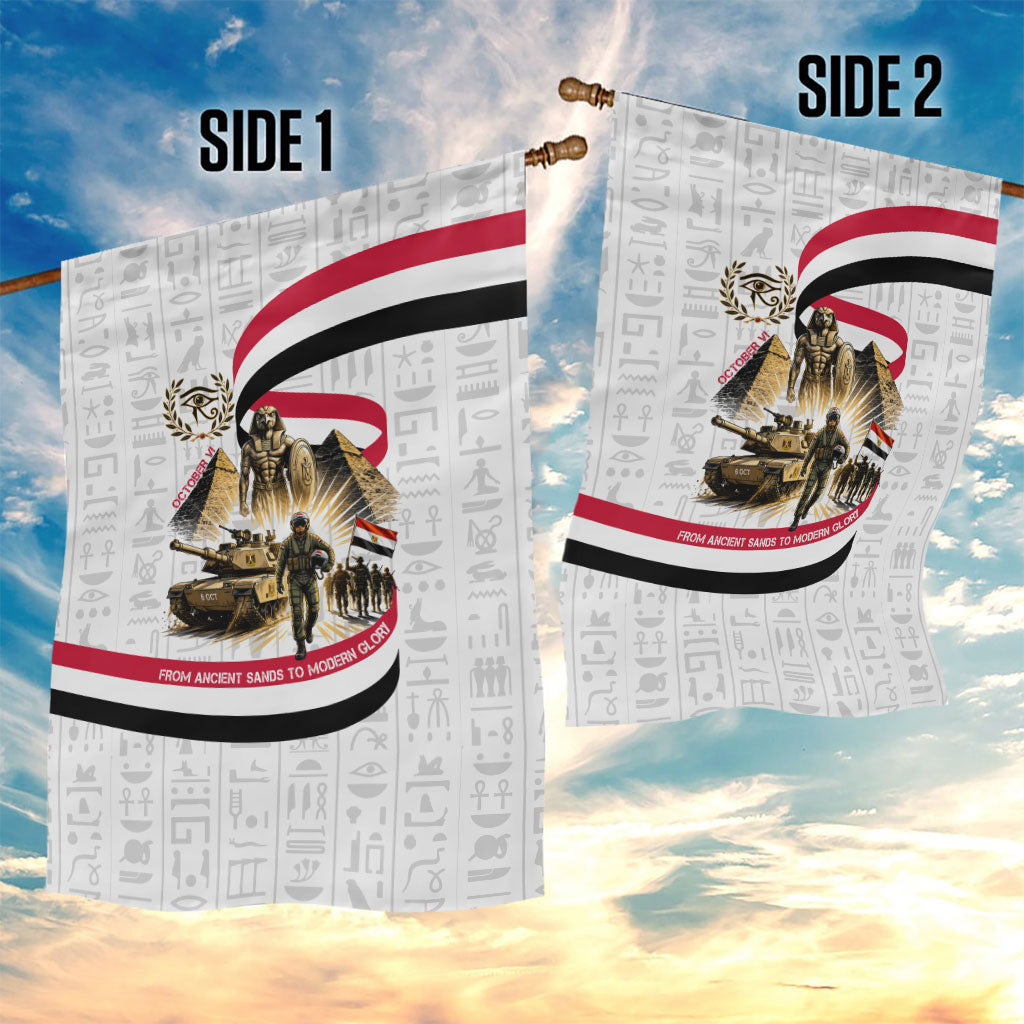 Egyptian Armed Forces Garden Flag Military Pharaoh Pyramids Egyptian Hieroglyphs