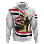 Egyptian Armed Forces Hoodie Military Pharaoh Pyramids Egyptian Hieroglyphs