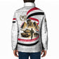 Egyptian Armed Forces Padded Jacket Military Pharaoh Pyramids Egyptian Hieroglyphs
