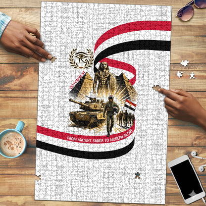 Egyptian Armed Forces Puzzle Military Pharaoh Pyramids Egyptian Hieroglyphs