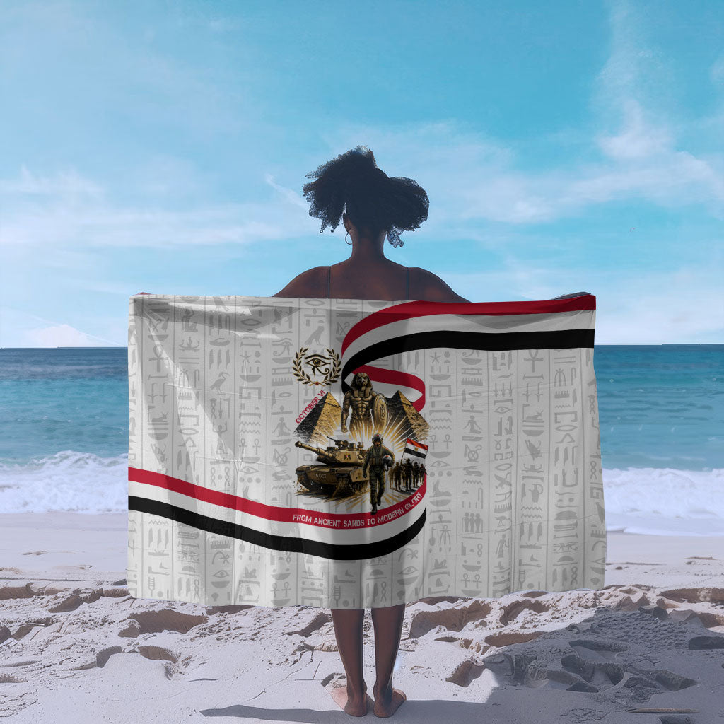 Egyptian Armed Forces Sarong Military Pharaoh Pyramids Egyptian Hieroglyphs