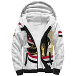 Egyptian Armed Forces Sherpa Hoodie Military Pharaoh Pyramids Egyptian Hieroglyphs