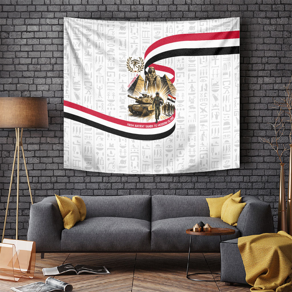 Egyptian Armed Forces Tapestry Military Pharaoh Pyramids Egyptian Hieroglyphs