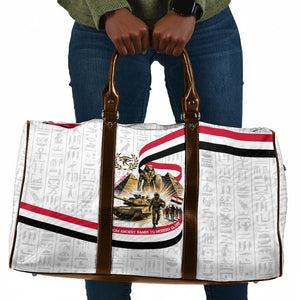Egyptian Armed Forces Travel Bag Military Pharaoh Pyramids Egyptian Hieroglyphs