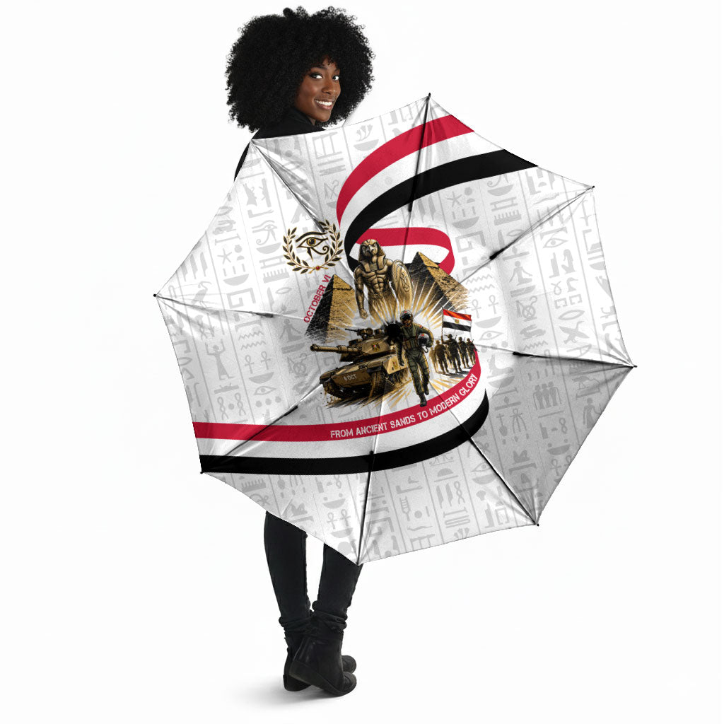 Egyptian Armed Forces Umbrella Military Pharaoh Pyramids Egyptian Hieroglyphs