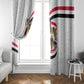 Egyptian Armed Forces Window Curtain Military Pharaoh Pyramids Egyptian Hieroglyphs