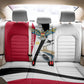 Egyptian Armed Forces Back Car Seat Cover Military Flag Jet Fighter - Suez Canal - Eagle Of Saladin