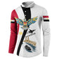 Egyptian Armed Forces Button Sweatshirt Military Flag Jet Fighter - Suez Canal - Eagle Of Saladin