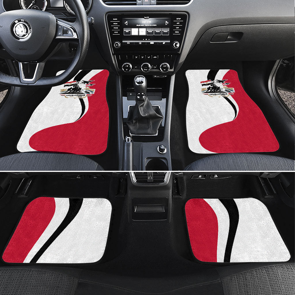 Egyptian Armed Forces Car Mats Military Flag Jet Fighter - Suez Canal - Eagle Of Saladin