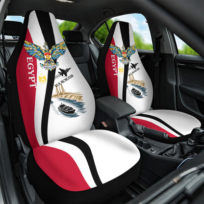 Egyptian Armed Forces Car Seat Cover Military Flag Jet Fighter - Suez Canal - Eagle Of Saladin