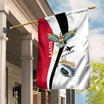 Egyptian Armed Forces Garden Flag Military Flag Jet Fighter - Suez Canal - Eagle Of Saladin