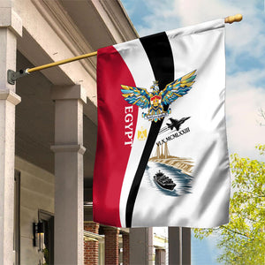 Egyptian Armed Forces Garden Flag Military Flag Jet Fighter - Suez Canal - Eagle Of Saladin