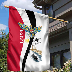 Egyptian Armed Forces Garden Flag Military Flag Jet Fighter - Suez Canal - Eagle Of Saladin