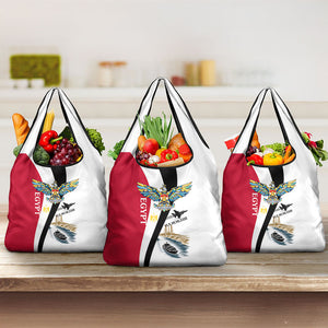 Egyptian Armed Forces Grocery Bag Military Flag Jet Fighter - Suez Canal - Eagle Of Saladin