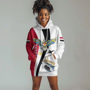 Egyptian Armed Forces Hoodie Dress Military Flag Jet Fighter - Suez Canal - Eagle Of Saladin