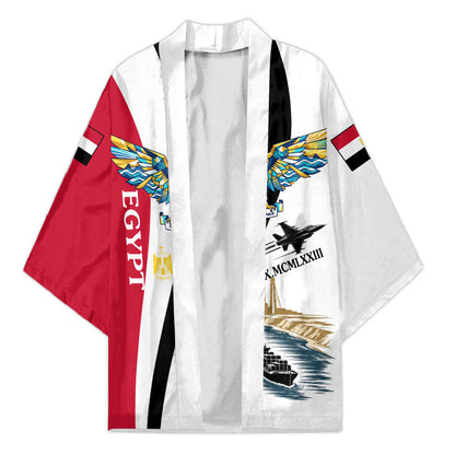 Egyptian Armed Forces Kimono Military Flag Jet Fighter - Suez Canal - Eagle Of Saladin