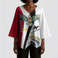 Egyptian Armed Forces Kimono Sleeve Blouse Military Flag Jet Fighter - Suez Canal - Eagle Of Saladin