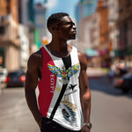 Egyptian Armed Forces Men Tank Top Military Flag Jet Fighter - Suez Canal - Eagle Of Saladin