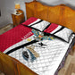 Egyptian Armed Forces Quilt Bed Set Military Flag Jet Fighter - Suez Canal - Eagle Of Saladin