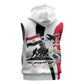 Egyptian Armed Forces Sleeveless Zip Hoodie Military Flag Jet Fighter - Suez Canal - Eagle Of Saladin