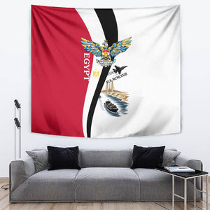 Egyptian Armed Forces Tapestry Military Flag Jet Fighter - Suez Canal - Eagle Of Saladin