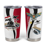 Egyptian Armed Forces Tumbler Cup Military Flag Jet Fighter - Suez Canal - Eagle Of Saladin