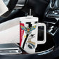Egyptian Armed Forces Tumbler With Handle Military Flag Jet Fighter - Suez Canal - Eagle Of Saladin