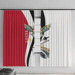 Egyptian Armed Forces Window Curtain Military Flag Jet Fighter - Suez Canal - Eagle Of Saladin
