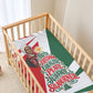 Sojourner Truth Christmas Baby Bed Cover Festive Holiday Graphic With Freedom Equality Peace Text