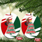 Sojourner Truth Christmas Ceramic Ornament Festive Holiday Graphic With Freedom Equality Peace Text