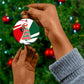 Sojourner Truth Christmas Ceramic Ornament Festive Holiday Graphic With Freedom Equality Peace Text