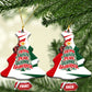 Sojourner Truth Christmas Ceramic Ornament Festive Holiday Graphic With Freedom Equality Peace Text