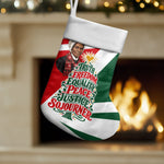 Sojourner Truth Christmas Stocking Festive Holiday Graphic With Freedom Equality Peace Text