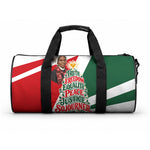 Sojourner Truth Christmas Duffle Bag Festive Holiday Graphic With Freedom Equality Peace Text