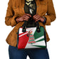 Sojourner Truth Christmas Shoulder Handbag Festive Holiday Graphic With Freedom Equality Peace Text