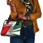 Sojourner Truth Christmas Shoulder Handbag Festive Holiday Graphic With Freedom Equality Peace Text