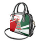 Sojourner Truth Christmas Shoulder Handbag Festive Holiday Graphic With Freedom Equality Peace Text