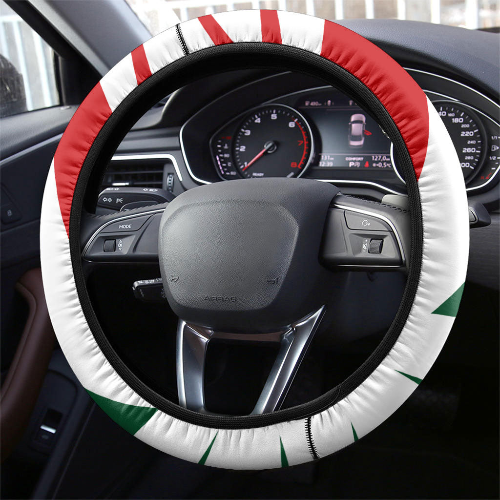 Sojourner Truth Christmas Steering Wheel Cover Festive Holiday Graphic With Freedom Equality Peace Text