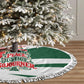 Sojourner Truth Christmas Tree Skirt Festive Holiday Graphic With Freedom Equality Peace Text