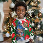 Sojourner Truth Christmas Kid Ugly Christmas Sweater Festive Holiday Wreath Graphic With Winter Town Art