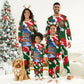 Sojourner Truth Christmas Pajama Set Festive Holiday Wreath Graphic With Winter Town Art