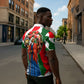 Sojourner Truth Christmas Zipper Polo Shirt Festive Holiday Wreath Graphic With Winter Town Art