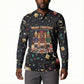 Black Nutcracker Family Christmas Button Sweatshirt African American Noel Wrapped In Drip
