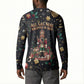 Black Nutcracker Family Christmas Button Sweatshirt African American Noel Wrapped In Drip
