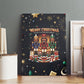 Black Nutcracker Family Christmas Canvas Wall Art African American Noel Wrapped In Drip