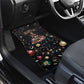 Black Nutcracker Family Christmas Car Mats African American Noel Wrapped In Drip